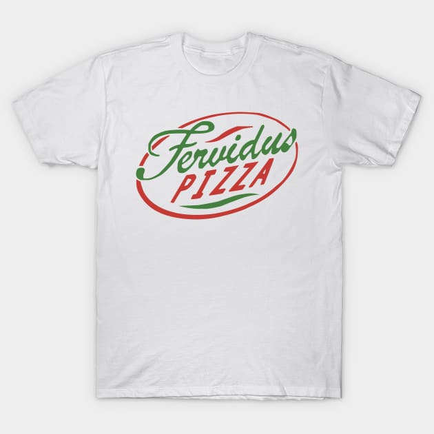 Fervidus Pizza T-Shirt by Jawes